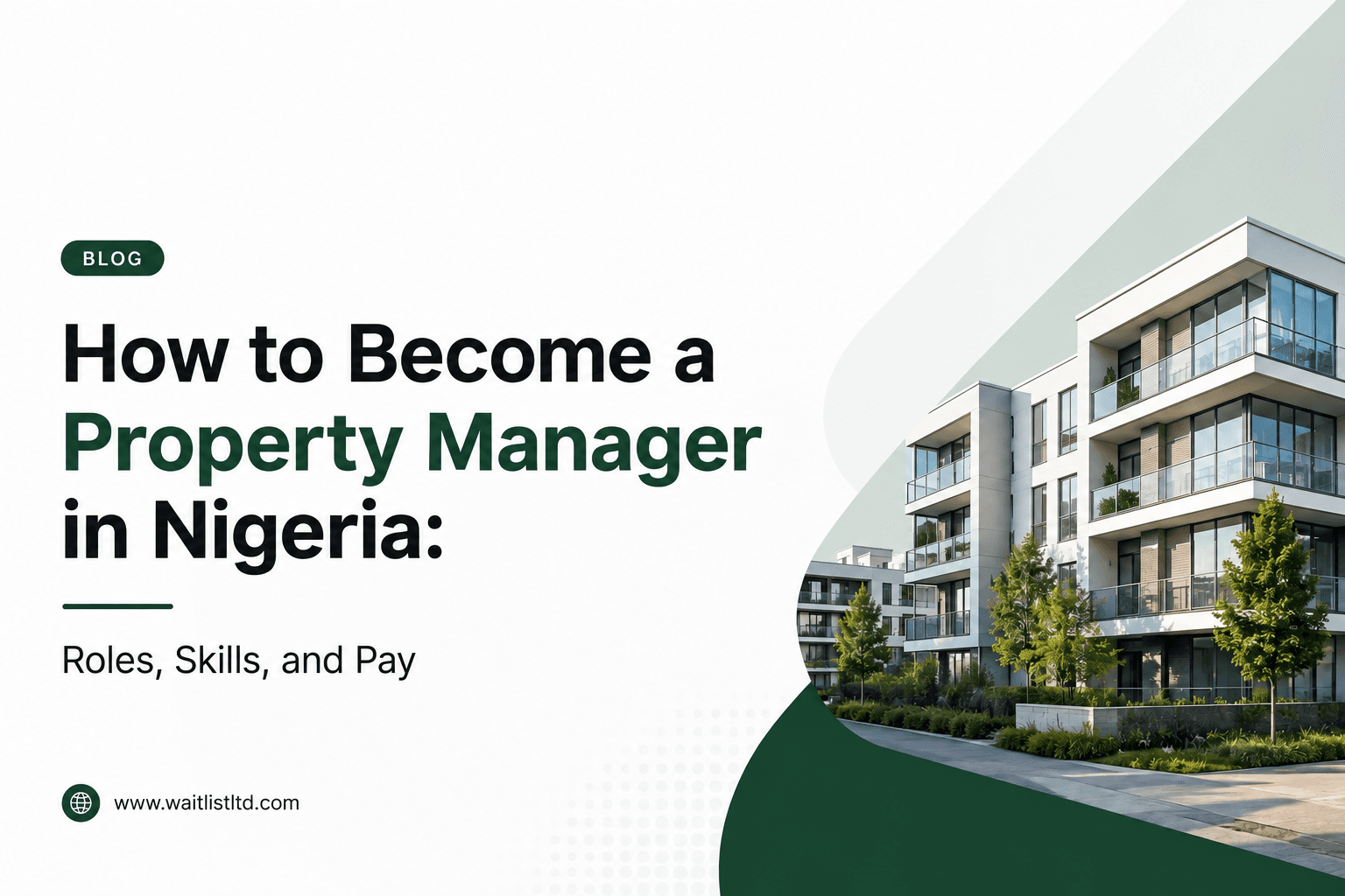 How to become a property manager in Nigeria